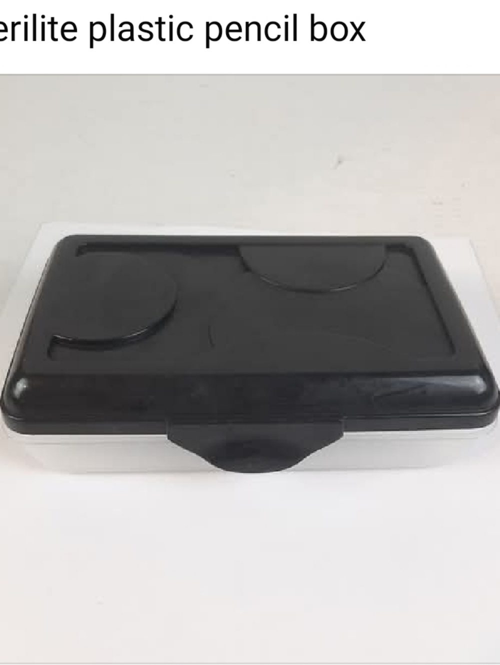 Sterilite Plastic Pencil Box